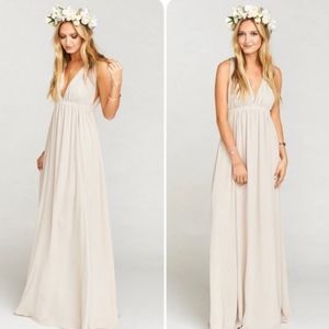 Show Me Your MuMu Cream Wedding Dress
